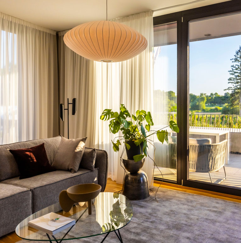 Interieur in Wohnprojekt Marina Garden in Dresden